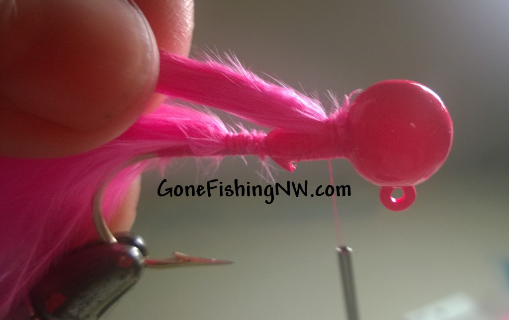 Pink Salmon Jig Tying - Part 10