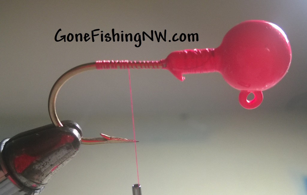 Pink Salmon Jig Tying - Part 2
